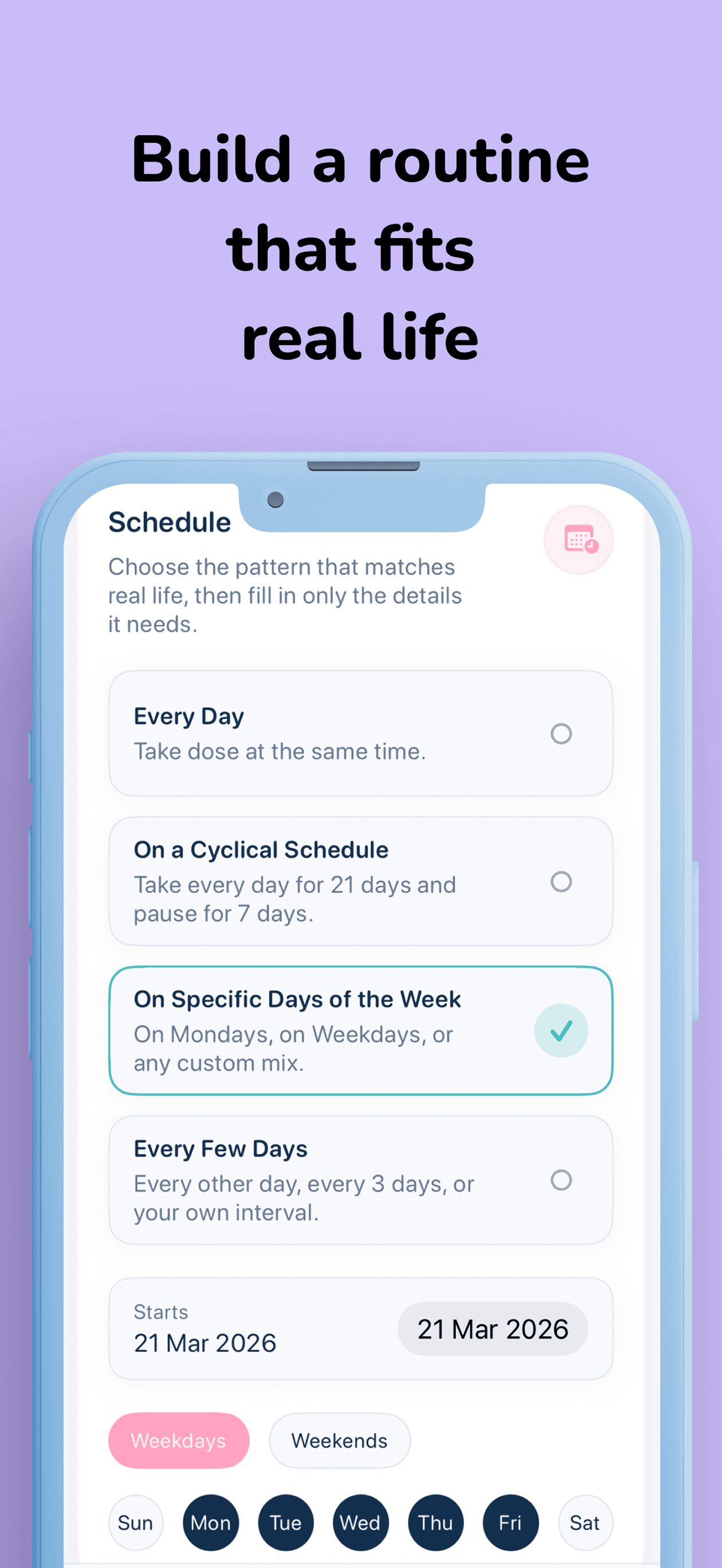 Pillko streaks and progress screen